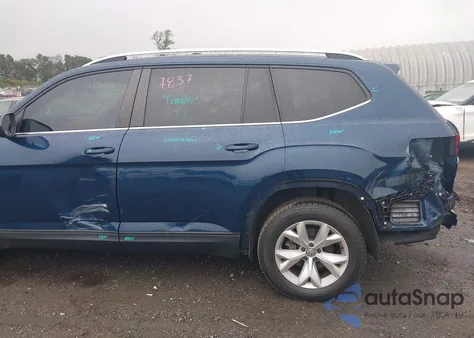 2019 Volkswagen Atlas 3.6L V6 Se W/Technology z USA, uszkodzony, nr VIN 1V2UR2CA3KC581114